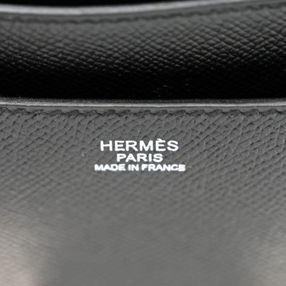 HERMES Epsom Constance 24 Black