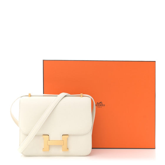 HERMES Evercolor Constance 18 White