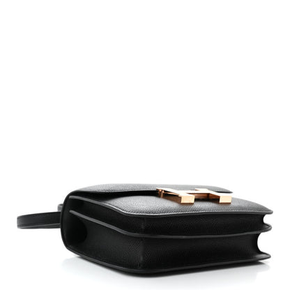 HERMES Epsom Constance 18 Black