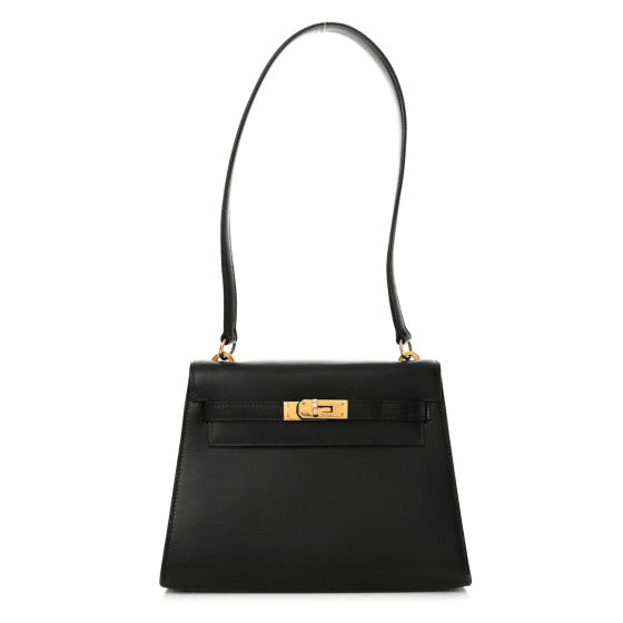 HERMES Box Mini Kelly Sellier 20 Black