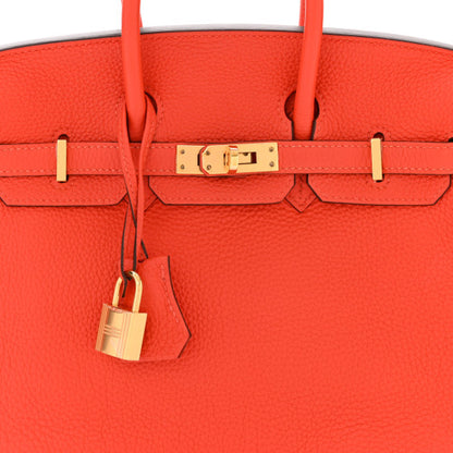 HERMES Togo Birkin 25 Capucine