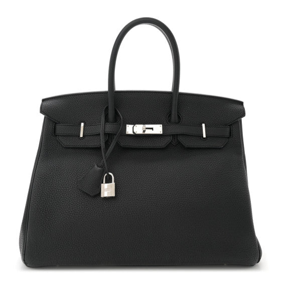 HERMES Togo Birkin 35 Black