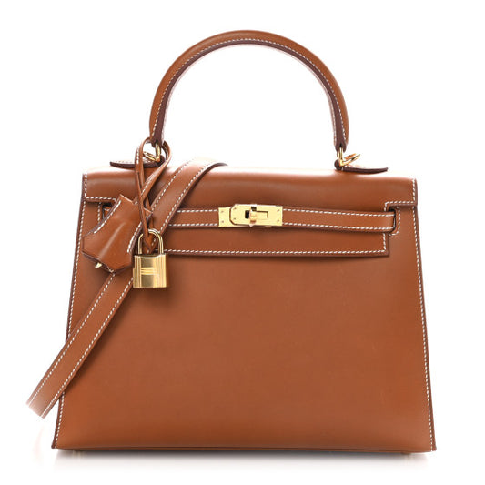 HERMES Barenia Kelly Sellier 25 Fauve