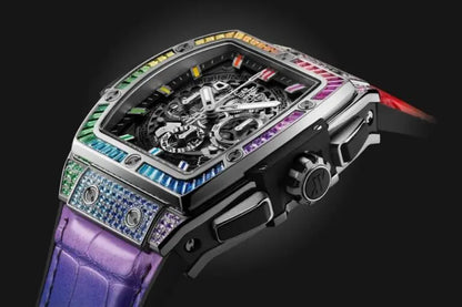 Spirit of Big Bang Titanium Rainbow 42mm 642.NX.0117.LR.0999