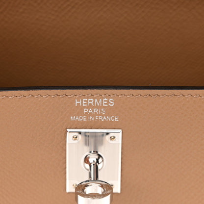 HERMES Epsom Kelly Sellier 25 Chai