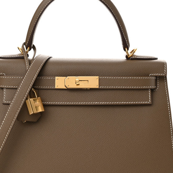 HERMES Epsom Kelly Sellier 28 Etoupe