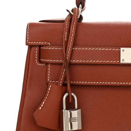 HERMES Epsom Kelly Retourne 28 Brique