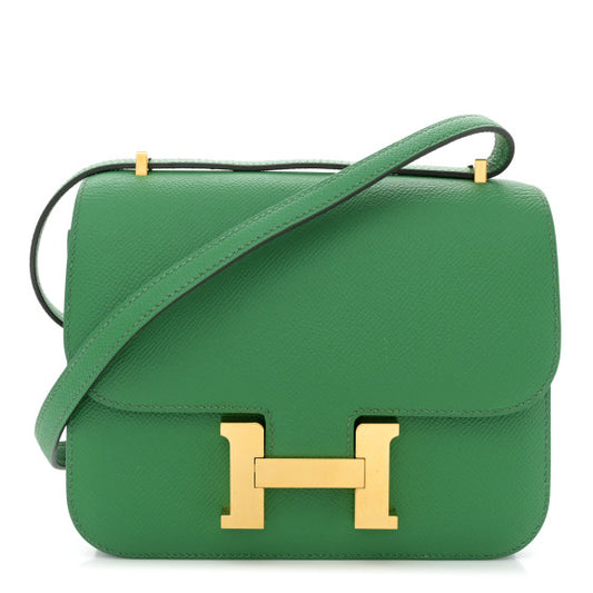 HERMES Epsom Constance 18 Cactus