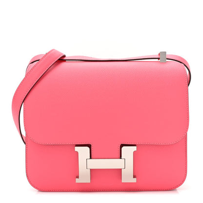 HERMES Epsom Constance 24 Rose Azalee