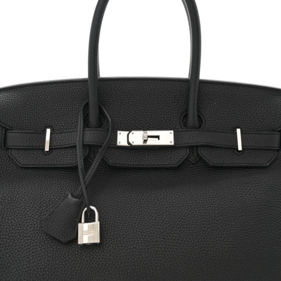 HERMES Togo Birkin 35 Black