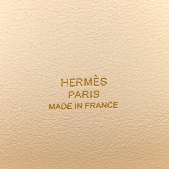 HERMES Swift Kelly Pochette Clutch Nata