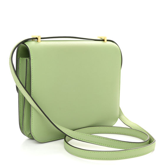 HERMES Swift Constance 18 Vert Criquet