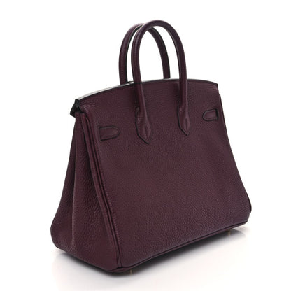 HERMES Togo Birkin 25 Bordeaux