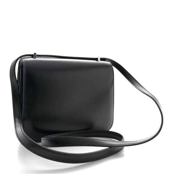 HERMES Box Aventurine Constance 18 Black