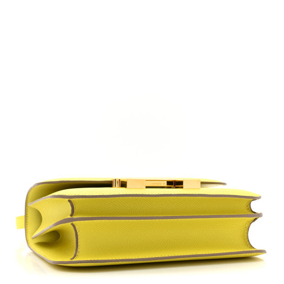 HERMES Epsom Constance 18 Lime