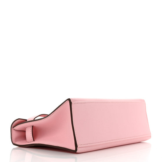 HERMES Swift Kelly Pochette Clutch Rose Sakura