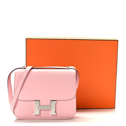 HERMES Chevre Mysore Constance 18 Rose Sakura