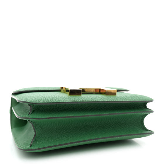 HERMES Epsom Constance 18 Cactus