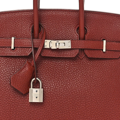 HERMES Togo Birkin 25 Brique