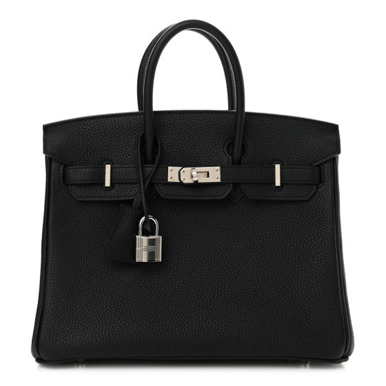 HERMES Togo Birkin 25 Black