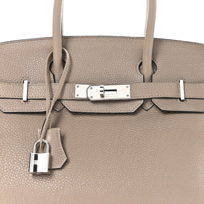 HERMES Togo Birkin 30 Gris Tourterelle