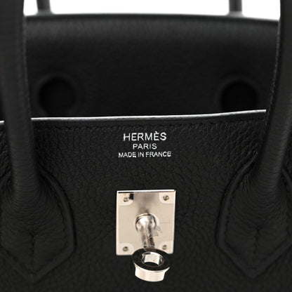 HERMES Togo Birkin 25 Black