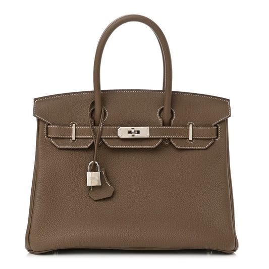 HERMES Togo Birkin 30 Etoupe