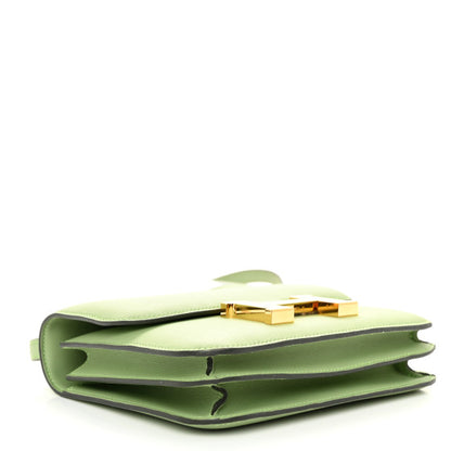 HERMES Swift Constance 18 Vert Criquet