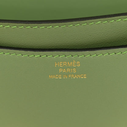 HERMES Swift Constance 18 Vert Criquet