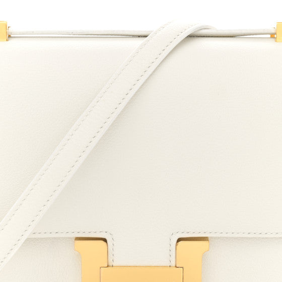 HERMES Evercolor Constance 18 White