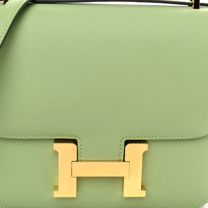 HERMES Swift Constance 18 Vert Criquet