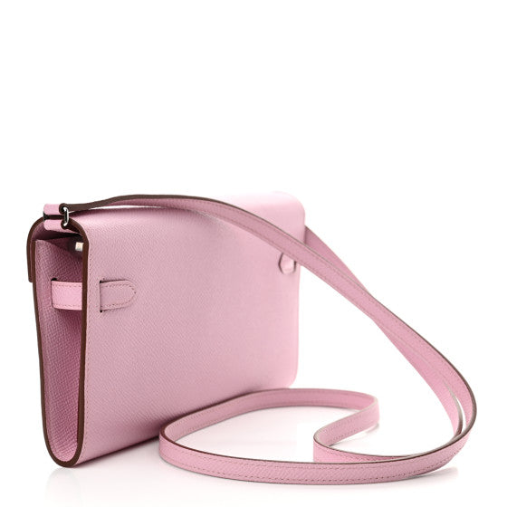 HERMES Epsom Kelly To Go Wallet Mauve Sylvestre