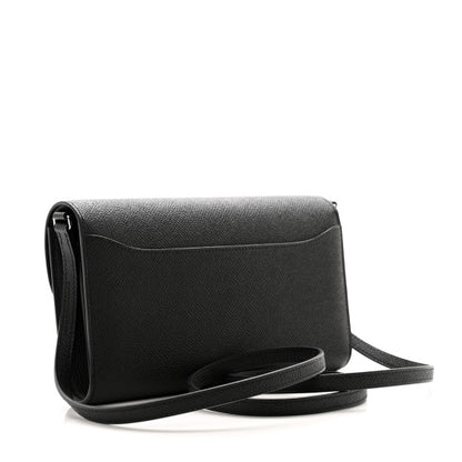 HERMES Epsom Constance Wallet To Go Black