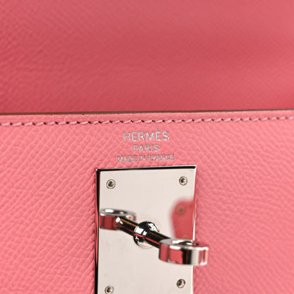 HERMES Epsom Kelly Sellier 28 Rose Confetti