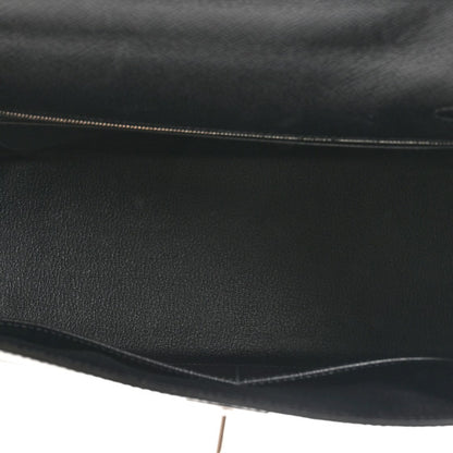 HERMES Epsom Kelly Sellier 28 Black