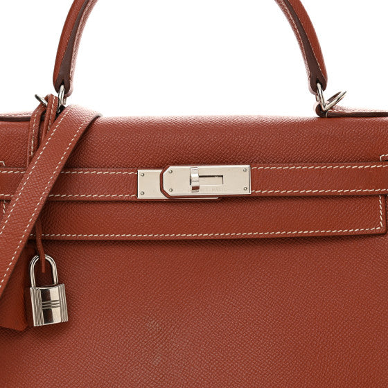 HERMES Epsom Kelly Retourne 28 Brique