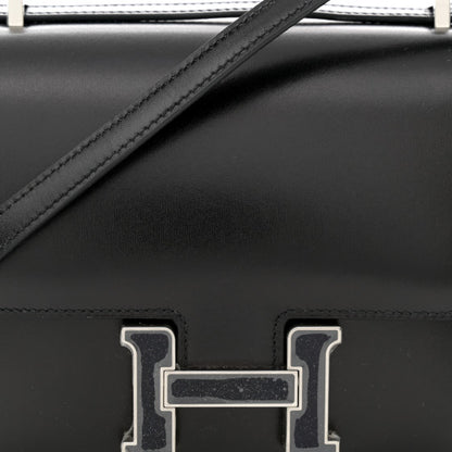 HERMES Box Aventurine Constance 18 Black