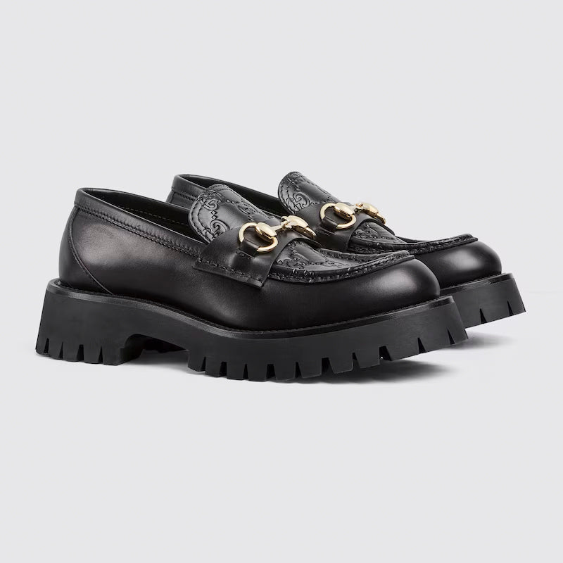 Gucci Horsebit Women’s Loafers with Lug Sole