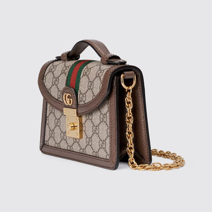 Gucci GG Supreme Padlock Bag