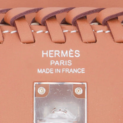 🧺 Hermès Handbag || 30cm Birkin Picnic Gold Swift Leather || Palladium Hardware