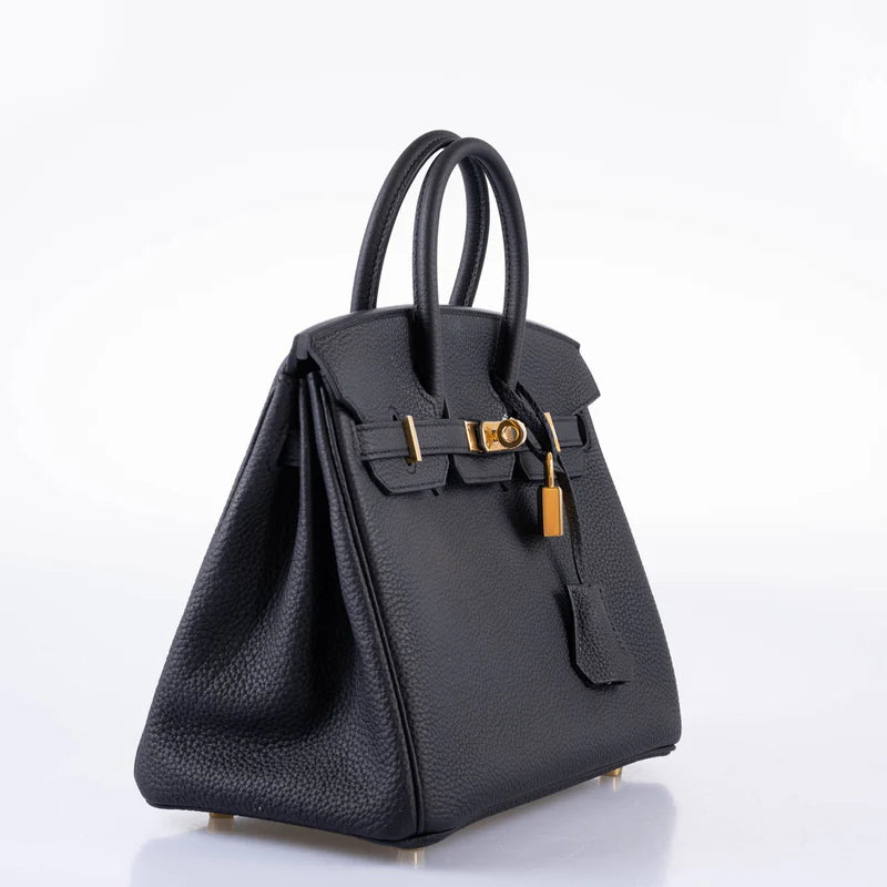 Hermès Birkin 25 Black Togo with Gold Hardware