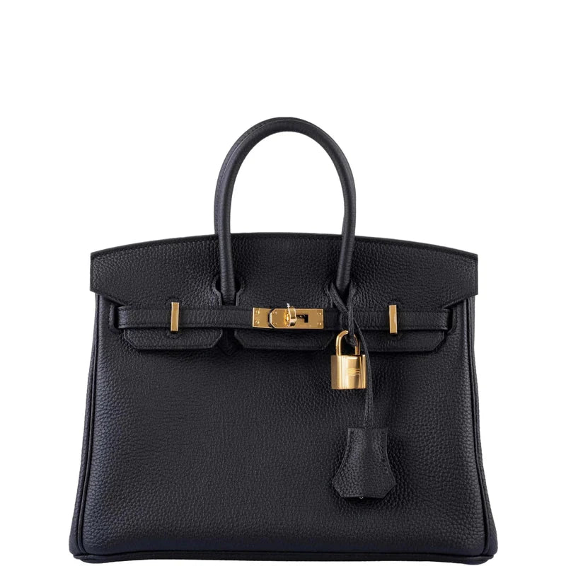 Hermès Birkin 25 Black Togo with Gold Hardware