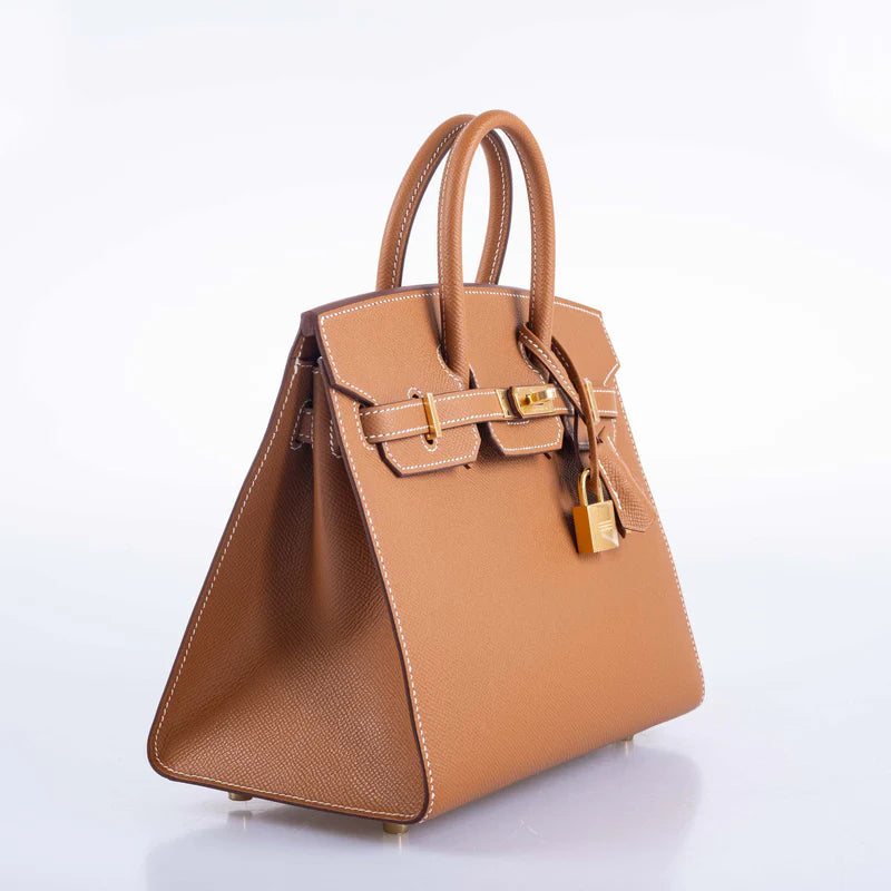 Hermès Birkin 25 Sellier Gold Epsom Gold Hardware