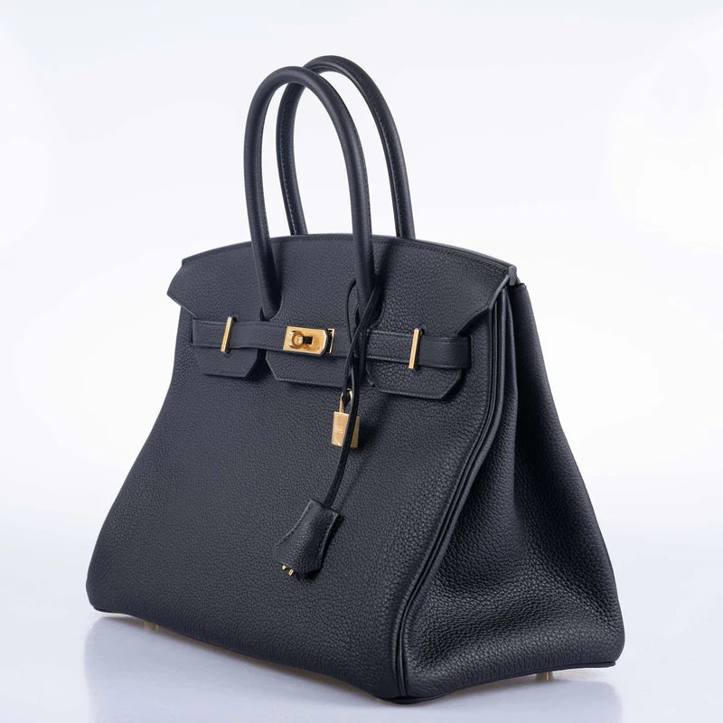 Hermès Birkin 35 Black Togo Gold Hardware