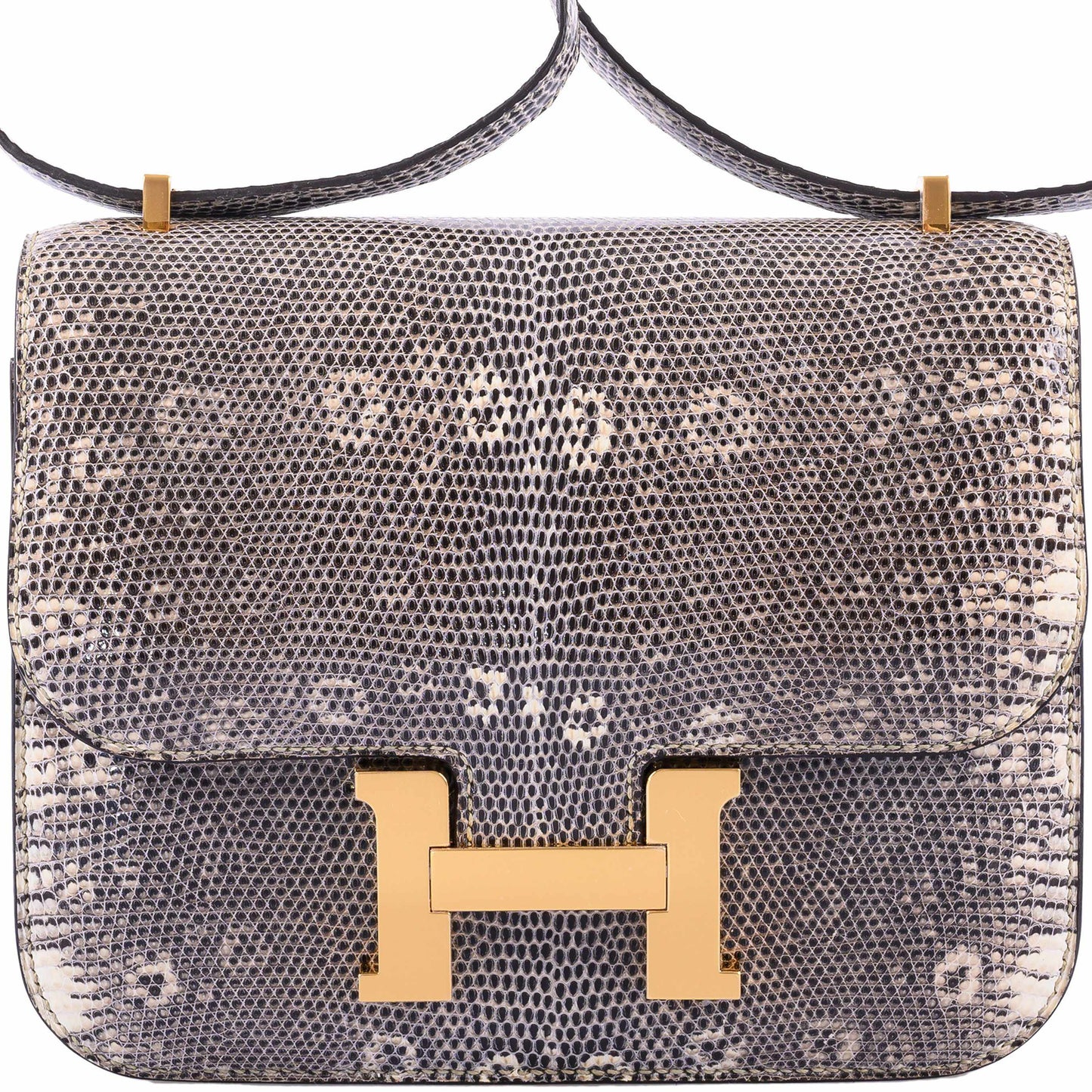 Hermès Constance 18 Ombré Lizard Gold Hardware - 2019, D