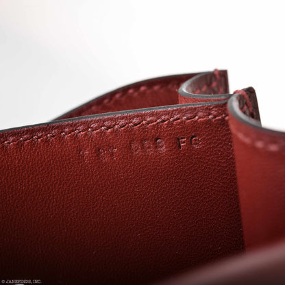 Hermès Constance 18 Rouge H Epsom Gold Hardware