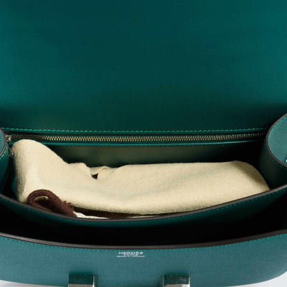 Hermès Constance 24 Malachite Epsom Palladium Hardware