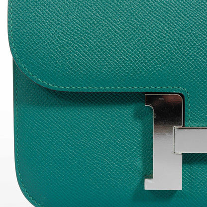 Hermès Constance 24 Malachite Epsom Palladium Hardware