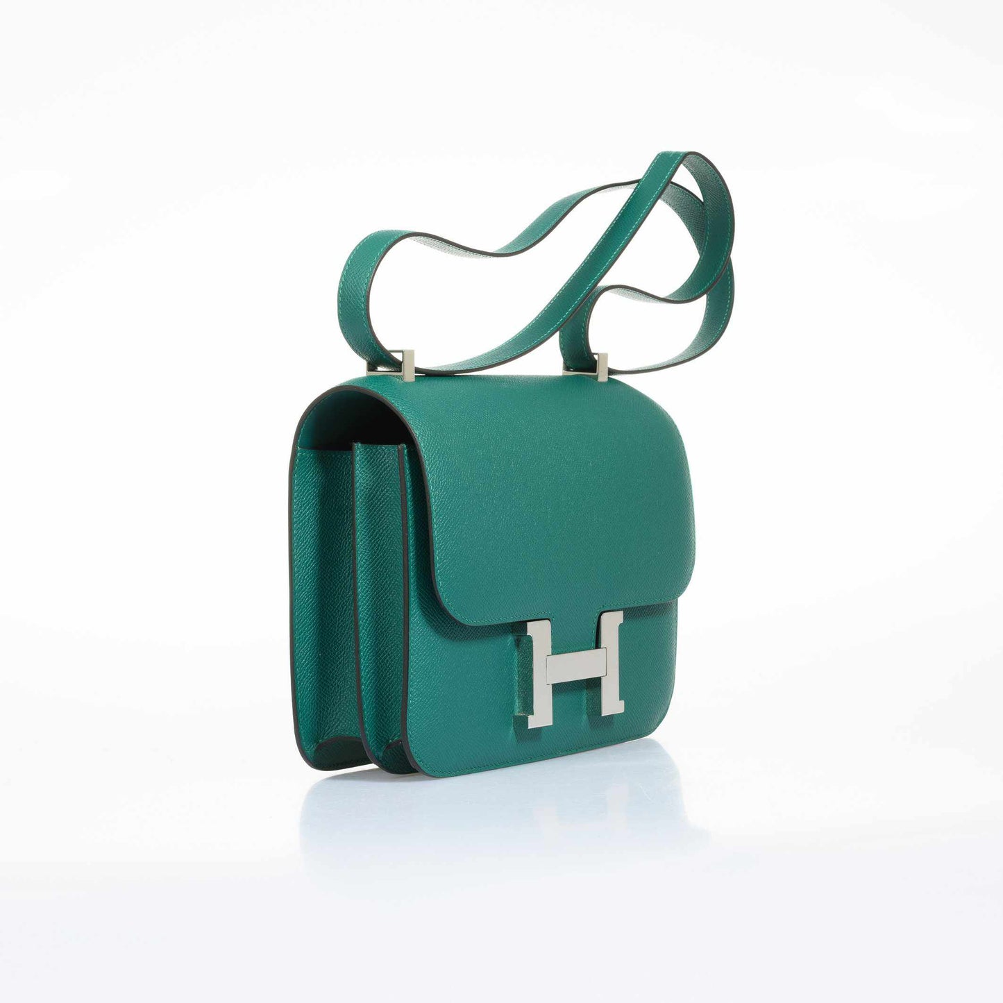 Hermès Constance 24 Malachite Epsom Palladium Hardware