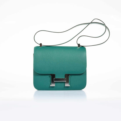 Hermès Constance 24 Malachite Epsom Palladium Hardware